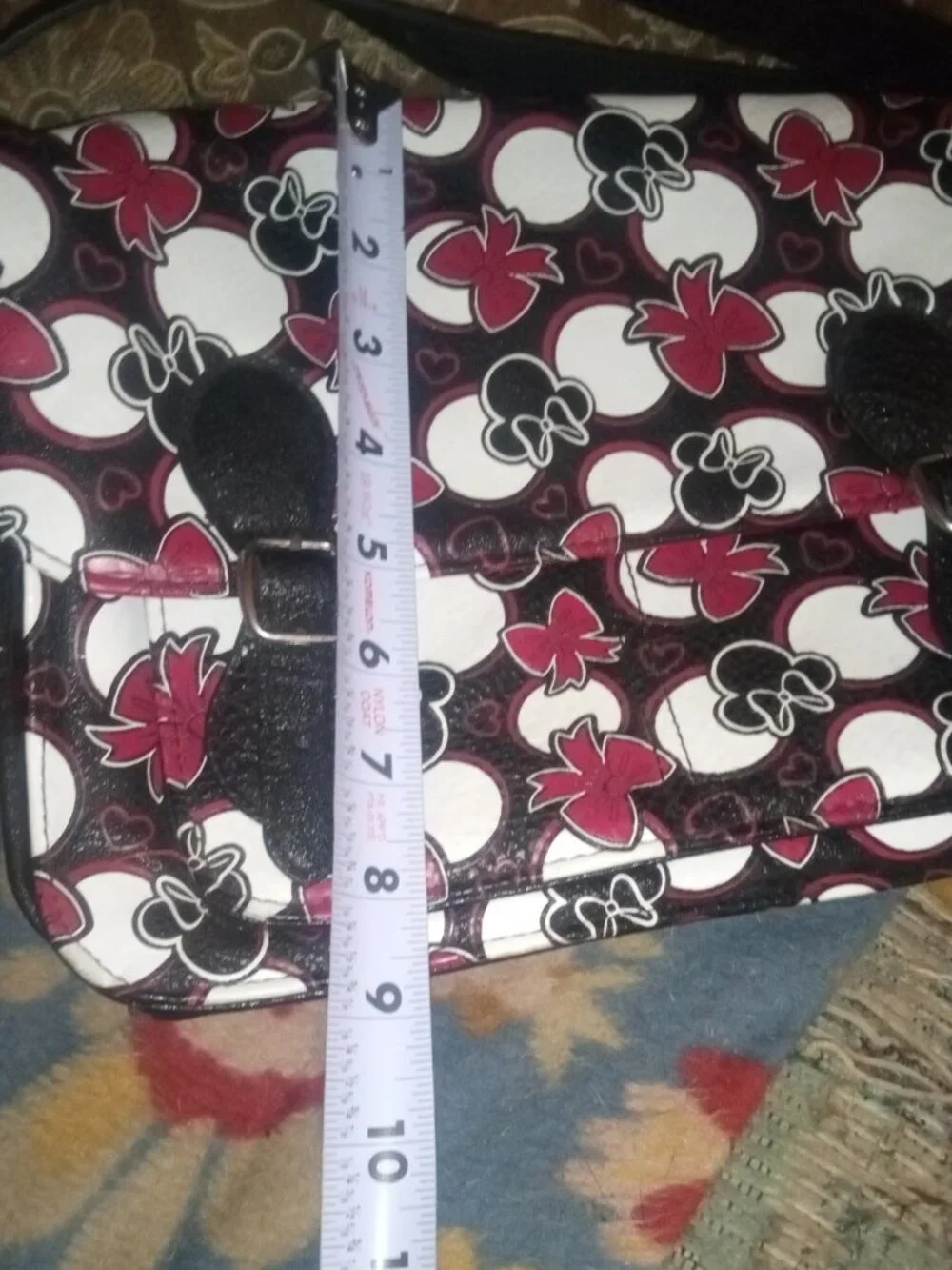 Disney Parks Minnie Mouse Messenger Crossbody Purse - Picture 9 of 10